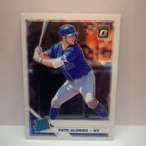2019 Donruss Optic Pete Alonso Mets Rated Rookie #82 (MISC7)